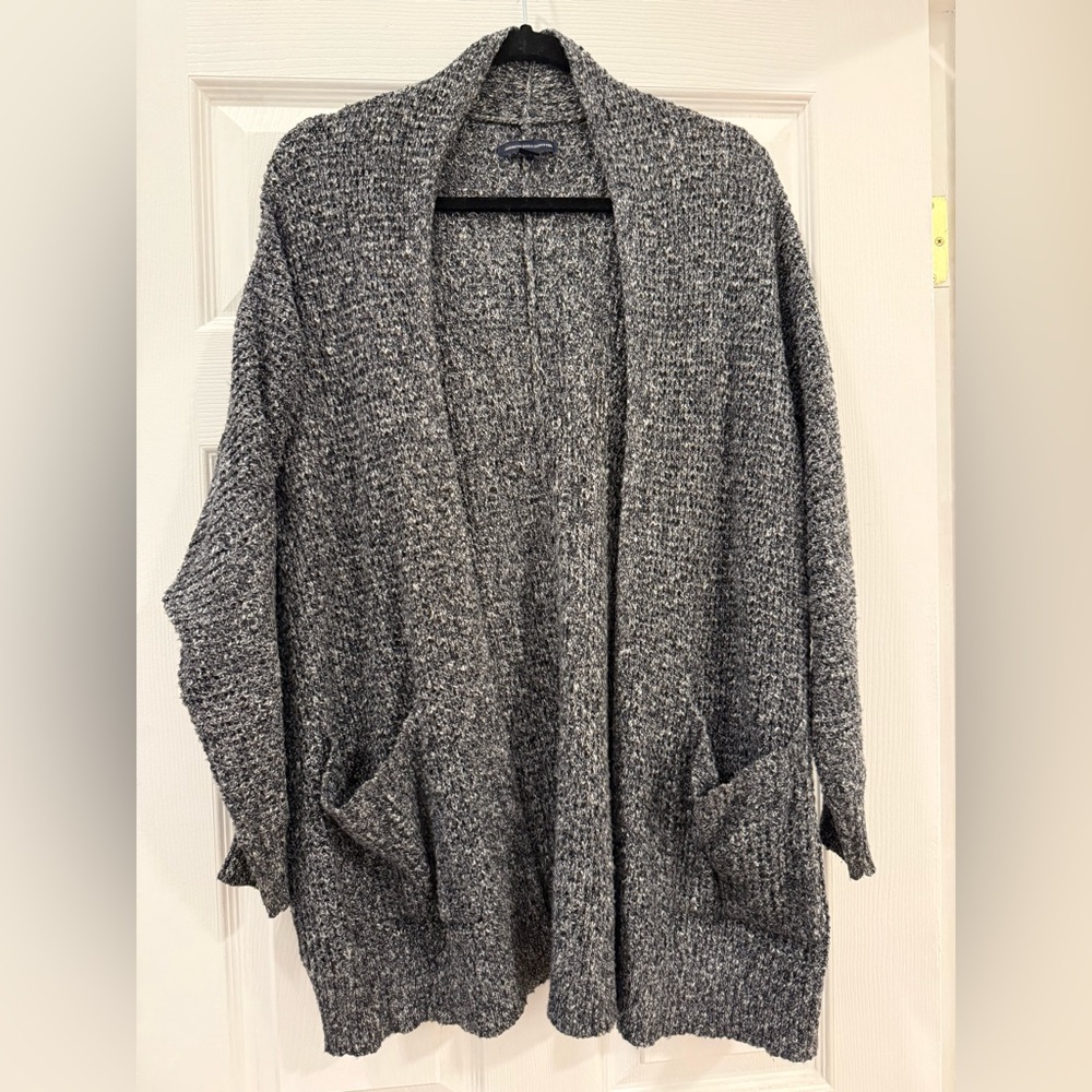 American Eagle Outfitters Charcoal Cardigan